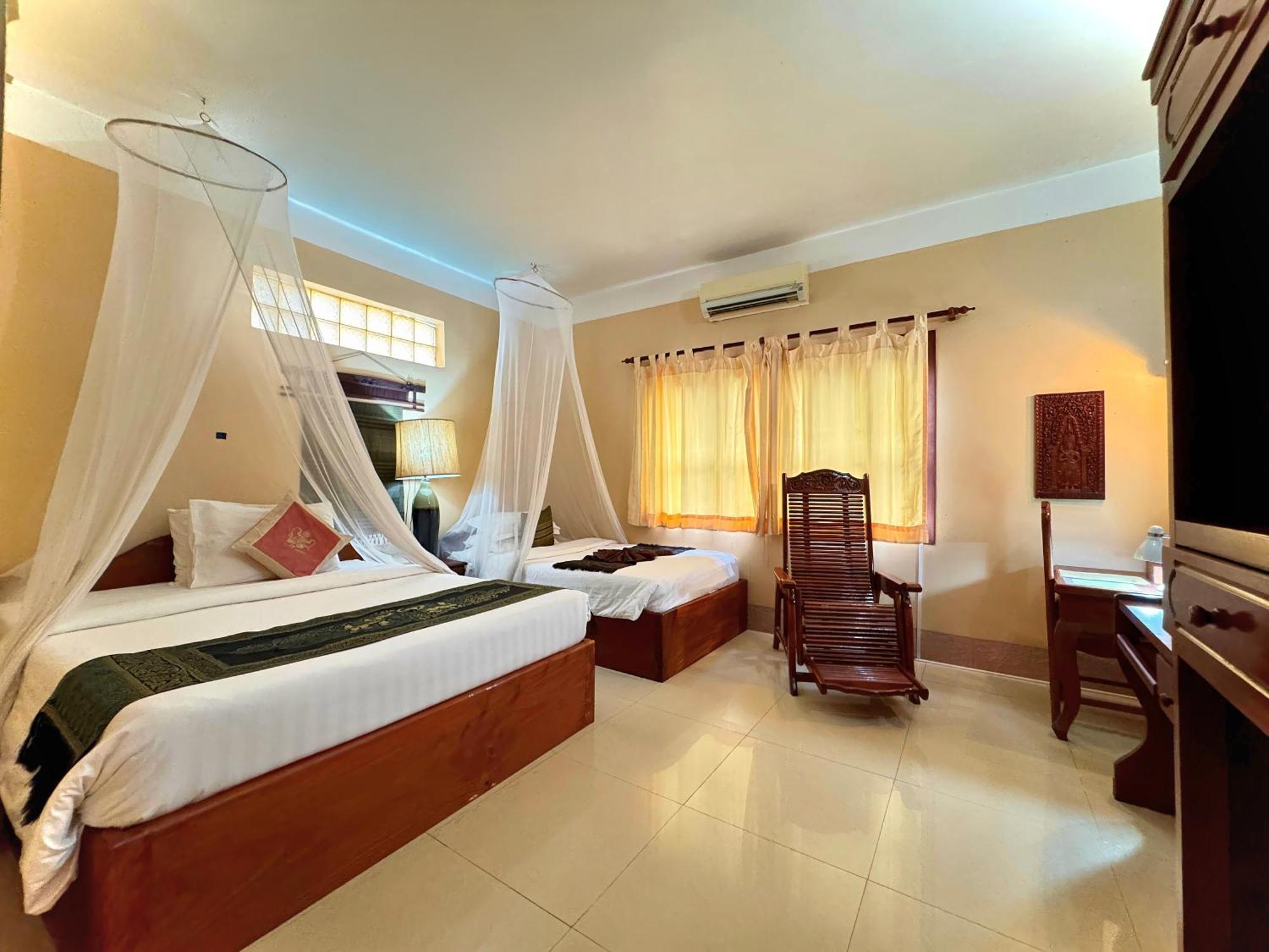 Shining Angkor Boutique Hotel Siem Reap Quarto foto