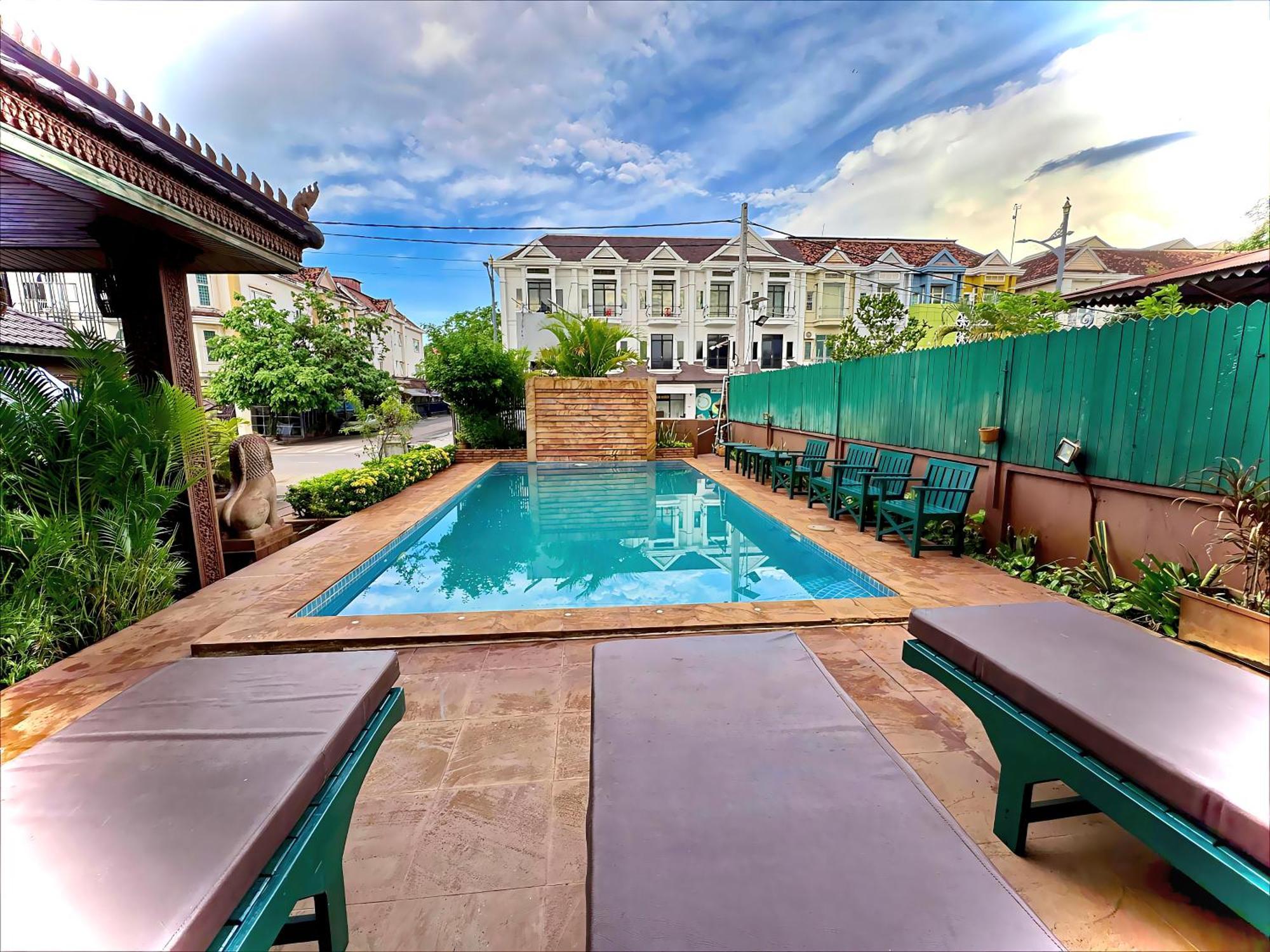Shining Angkor Boutique Hotel Siem Reap Exterior foto