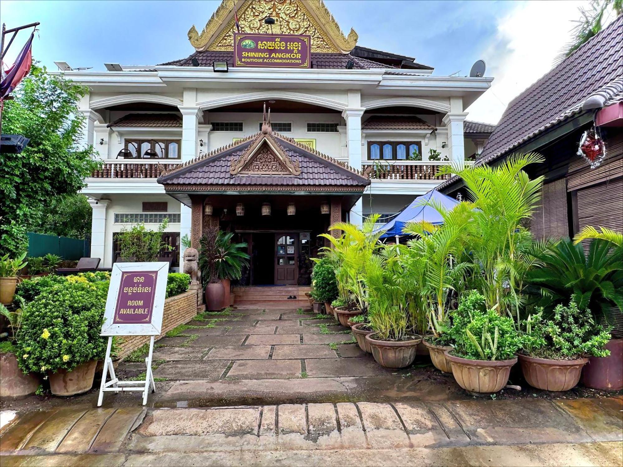 Shining Angkor Boutique Hotel Siem Reap Exterior foto