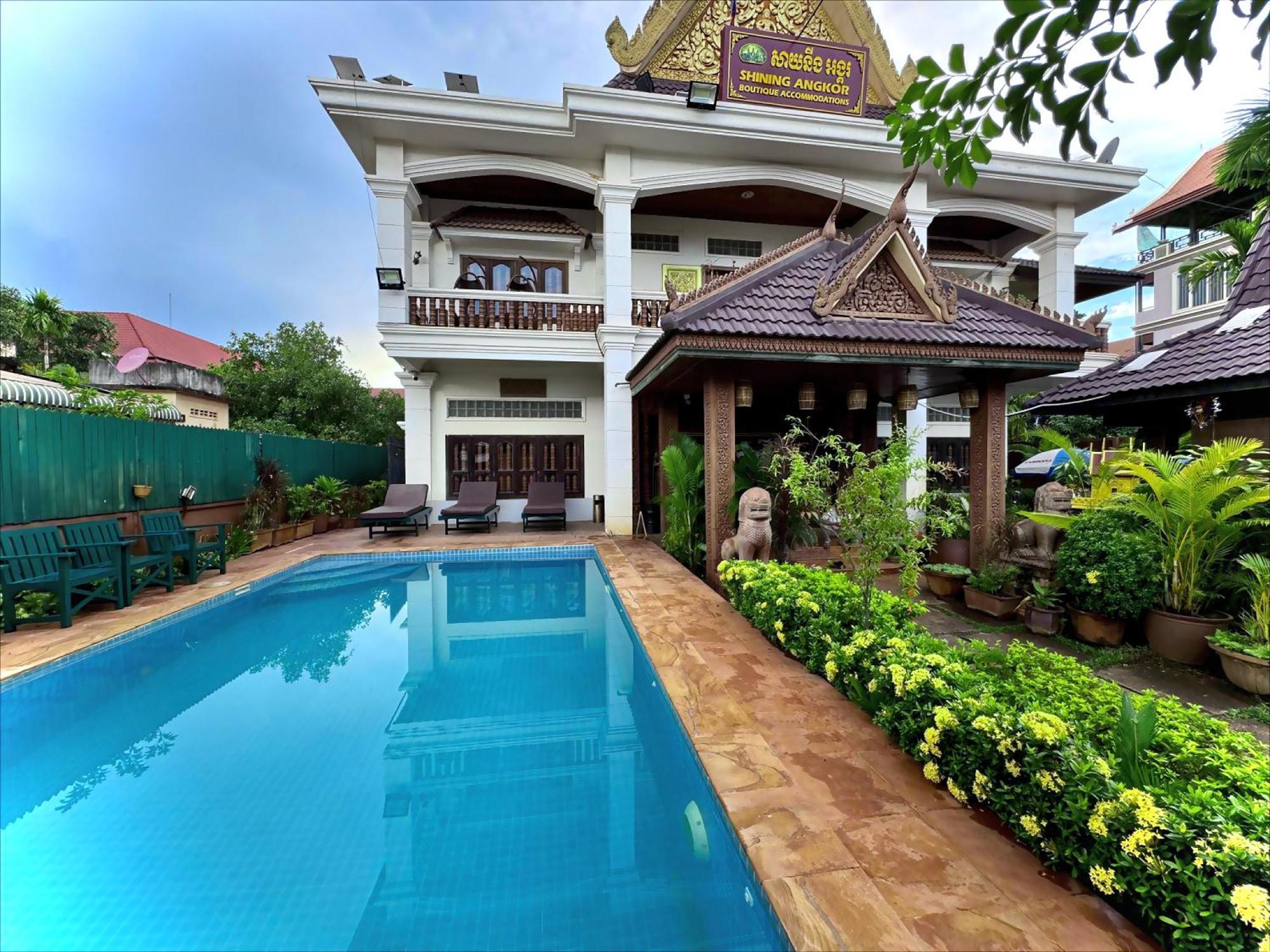 Shining Angkor Boutique Hotel Siem Reap Exterior foto